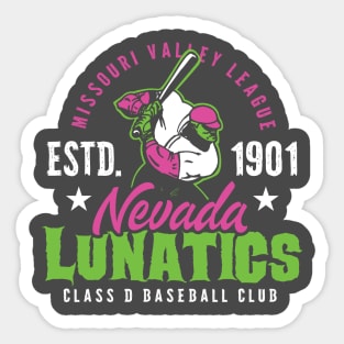 Nevada Lunatics Sticker